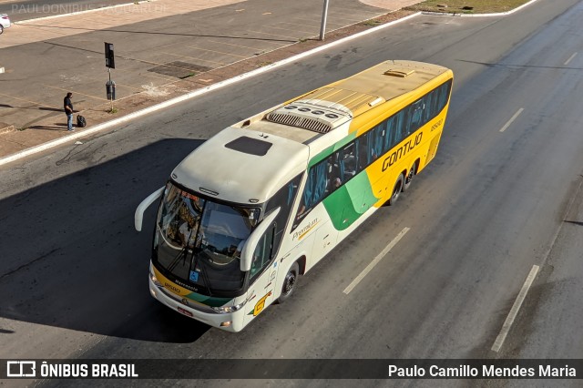 Empresa Gontijo de Transportes 18580 na cidade de Lago Norte, Distrito Federal, Brasil, por Paulo Camillo Mendes Maria. ID da foto: 9131881.