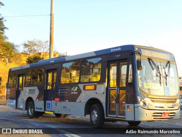 Viação Euclásio 40808 na cidade de Belo Horizonte, Minas Gerais, Brasil, por Adão Raimundo Marcelino. ID da foto: 9134310.