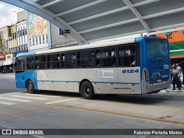 ATT - Atlântico Transportes e Turismo - Vitória da Conquista 6124 na cidade de Vitória da Conquista, Bahia, Brasil, por Fabrício Portella Matos. Número da foto: #9133630.