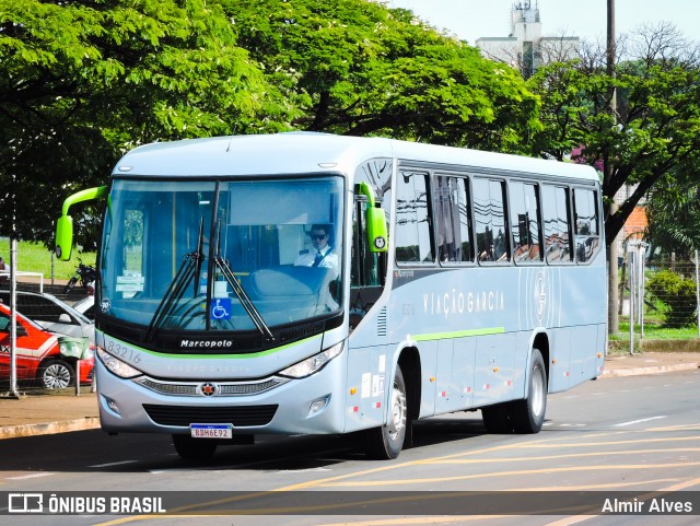 Viação Garcia 83216 na cidade de Londrina, Paraná, Brasil, por Almir Alves. Número da foto: #9132344.