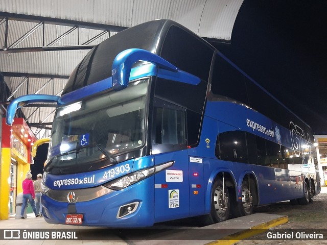 Expresso do Sul 419303 na cidade de Itapeva, Minas Gerais, Brasil, por Gabriel Oliveira. Número da foto: #9131442.