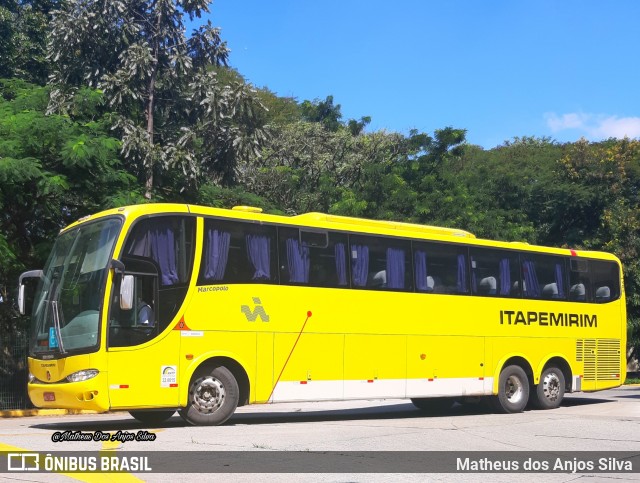 Viação Itapemirim 5861 na cidade de São Paulo, São Paulo, Brasil, por Matheus dos Anjos Silva. Número da foto: #9132048.