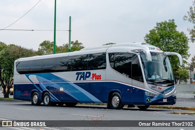 TAP - Transportes y Autobuses del Pacífico 3827 na cidade de Gustavo A. Madero, Ciudad de México, México, por Omar Ramírez Thor2102. Número da foto: #9134314.