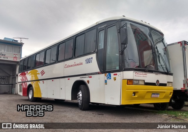 Estanciense Transporte e Turismo 1007 na cidade de São Leopoldo, Rio Grande do Sul, Brasil, por Júnior Harras. ID da foto: 9158780.