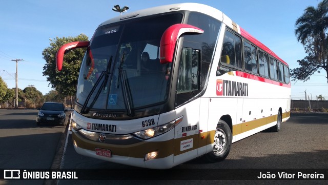 Expresso Itamarati 6390 na cidade de Estrela d`Oeste, São Paulo, Brasil, por João Vitor Pereira. ID da foto: 9159437.