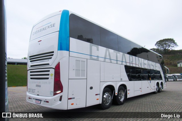 Auto Viação Catarinense 321307 na cidade de Florianópolis, Santa Catarina, Brasil, por Diego Lip. Número da foto: #9159154.