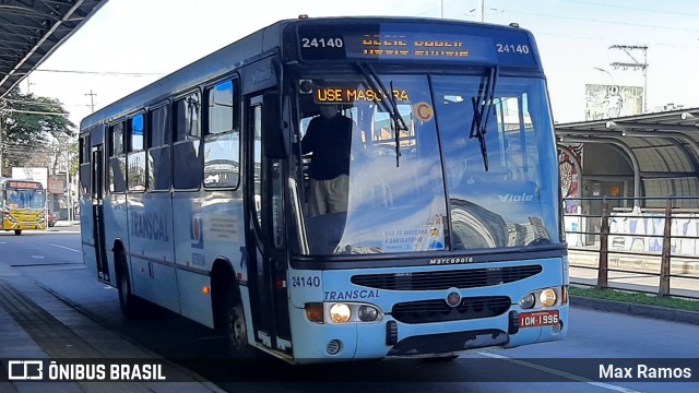 Transcal Sul Transportes Coletivos 24140 na cidade de Porto Alegre, Rio Grande do Sul, Brasil, por Max Ramos. ID da foto: 9159748.