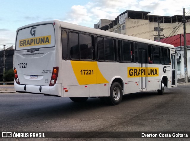 Grapiúna Turismo 17221 na cidade de Cariacica, Espírito Santo, Brasil, por Everton Costa Goltara. Número da foto: #9159004.