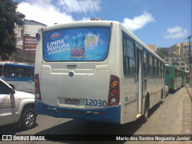 Concessionária Salvador Norte - CSN Transportes 12030 na cidade de Salvador, Bahia, Brasil, por Mario dos Santos Nogueira Junior. ID da foto: 9159895.