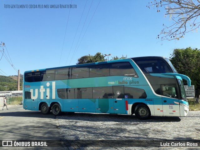 UTIL - União Transporte Interestadual de Luxo 11506 na cidade de Juiz de Fora, Minas Gerais, Brasil, por Luiz Carlos Rosa. Número da foto: #9158414.