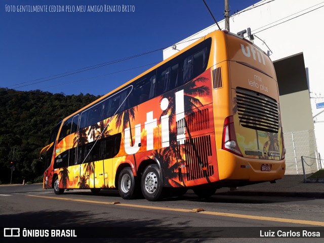 UTIL - União Transporte Interestadual de Luxo 11751 na cidade de Juiz de Fora, Minas Gerais, Brasil, por Luiz Carlos Rosa. Número da foto: #9158408.