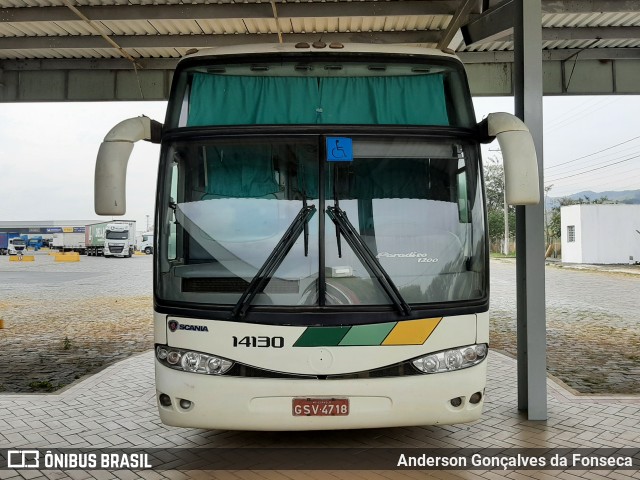 Empresa Gontijo de Transportes 14130 na cidade de Roseira, São Paulo, Brasil, por Anderson Gonçalves da Fonseca. ID da foto: 9158696.