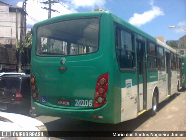 OT Trans - Ótima Salvador Transportes 20206 na cidade de Salvador, Bahia, Brasil, por Mario dos Santos Nogueira Junior. ID da foto: 9159891.