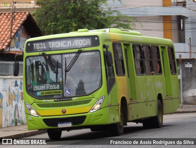 Transcol Transportes Coletivos 04479 na cidade de Teresina, Piauí, Brasil, por Francisco de Assis Rodrigues da Silva. Número da foto: #9161888.