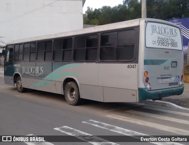 JR Log Bus 4047 na cidade de Cariacica, Espírito Santo, Brasil, por Everton Costa Goltara. ID da foto: 9161728.