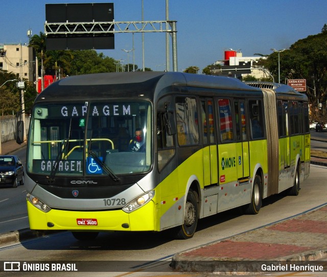 São Dimas Transportes 10728 na cidade de Belo Horizonte, Minas Gerais, Brasil, por Gabriel Henrique. ID da foto: 9161456.