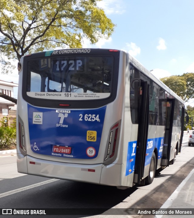 Transcooper > Norte Buss 2 6254 na cidade de São Paulo, São Paulo, Brasil, por Andre Santos de Moraes. Número da foto: #9162811.