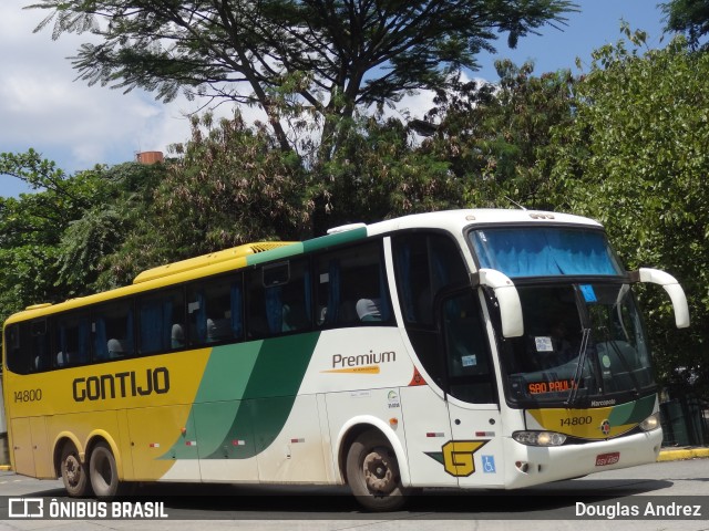 Empresa Gontijo de Transportes 14800 na cidade de São Paulo, São Paulo, Brasil, por Douglas Andrez. ID da foto: 9164315.