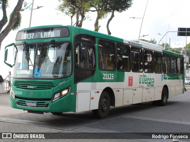 OT Trans - Ótima Salvador Transportes 21123 na cidade de Salvador, Bahia, Brasil, por Rodrigo Fonseca. Número da foto: #9162145.