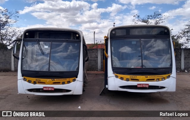 Viação Araguarina 3131 na cidade de Goiás, Brasil, por Rafael Lopes. Número da foto: #9164752.
