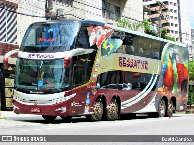 Bessatur Turismo 4793 na cidade de Fortaleza, Ceará, Brasil, por David Candéa. Número da foto: #9164917.
