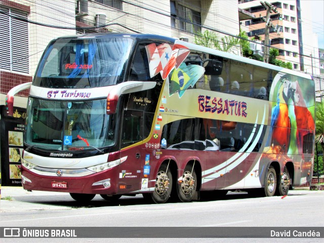 Bessatur Turismo 4793 na cidade de Fortaleza, Ceará, Brasil, por David Candéa. ID da foto: 9164917.