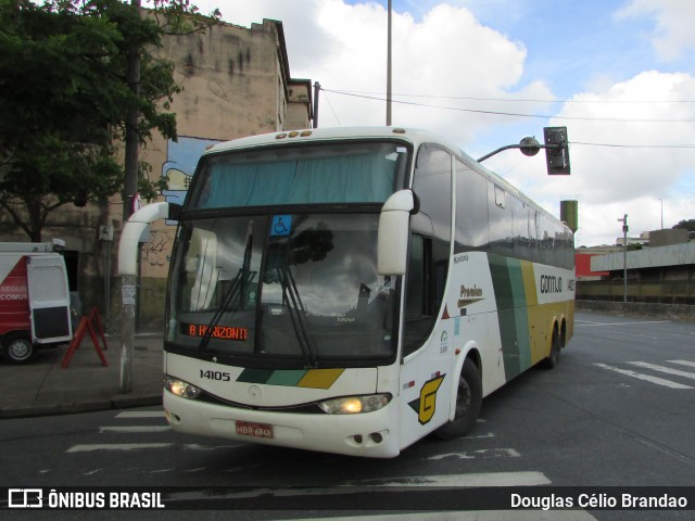 Empresa Gontijo de Transportes 14105 na cidade de Belo Horizonte, Minas Gerais, Brasil, por Douglas Célio Brandao. Número da foto: #9165127.