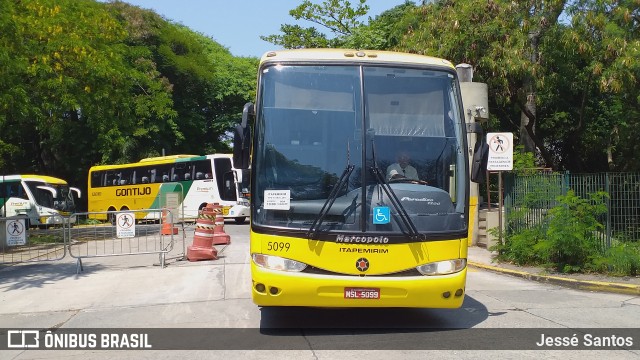 Viação Itapemirim 5099 na cidade de São Paulo, São Paulo, Brasil, por Jessé Santos. ID da foto: 9166861.