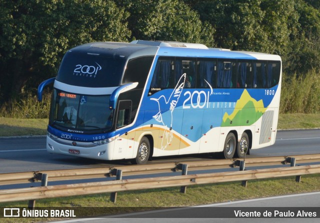 2001 Transportes e Turismo 1800 na cidade de Santa Isabel, São Paulo, Brasil, por Vicente de Paulo Alves. ID da foto: 9165864.