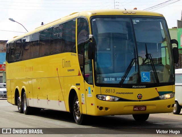 Viação Itapemirim 8813 na cidade de Belém, Pará, Brasil, por Victor Hugo. Número da foto: #9165213.