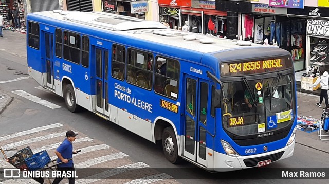 SOPAL - Sociedade de Ônibus Porto-Alegrense Ltda. 6602 na cidade de Porto Alegre, Rio Grande do Sul, Brasil, por Max Ramos. Número da foto: #9165970.