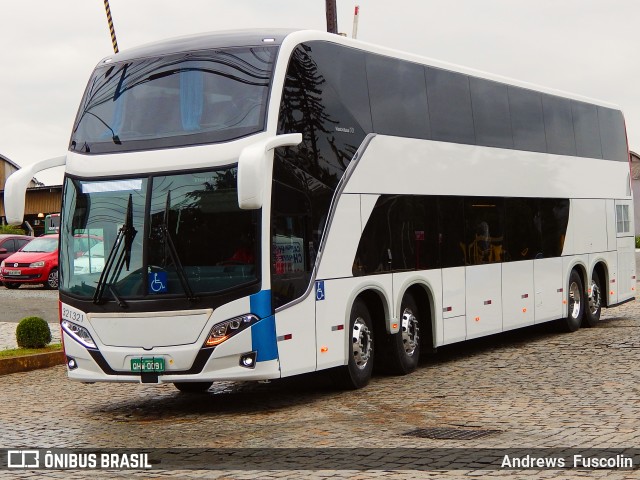 Auto Viação Catarinense 321321 na cidade de Joinville, Santa Catarina, Brasil, por Andrews  Fuscolin. ID da foto: 9166907.