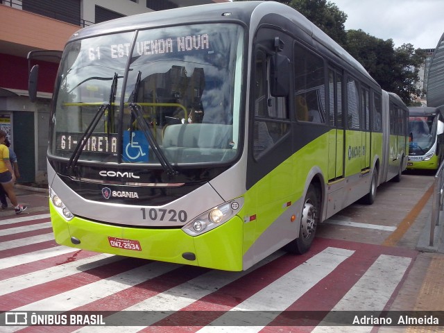 Milênio Transportes 10720 na cidade de Belo Horizonte, Minas Gerais, Brasil, por Adriano  Almeida. Número da foto: #9169264.