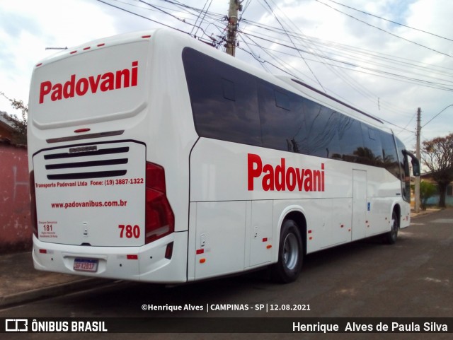 Transporte Padovani 780 na cidade de Campinas, São Paulo, Brasil, por Henrique Alves de Paula Silva. Número da foto: #9168676.