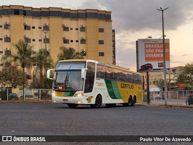 Empresa Gontijo de Transportes 12505 na cidade de Uberaba, Minas Gerais, Brasil, por Paulo Vitor De Azevedo. Número da foto: #9168986.