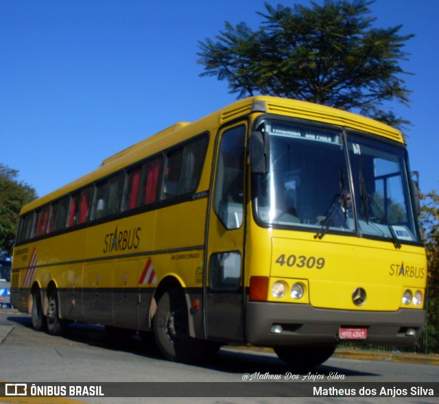 Viação Itapemirim 40309 na cidade de São Paulo, São Paulo, Brasil, por Matheus dos Anjos Silva. Número da foto: #9169278.