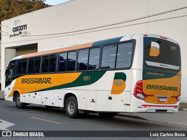 Viação Bassamar 181 na cidade de Juiz de Fora, Minas Gerais, Brasil, por Luiz Carlos Rosa. Número da foto: #9169891.