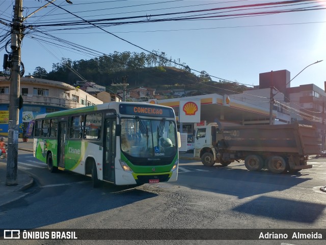 Transportes Cisne 1506 na cidade de Itabira, Minas Gerais, Brasil, por Adriano  Almeida. ID da foto: 9169178.