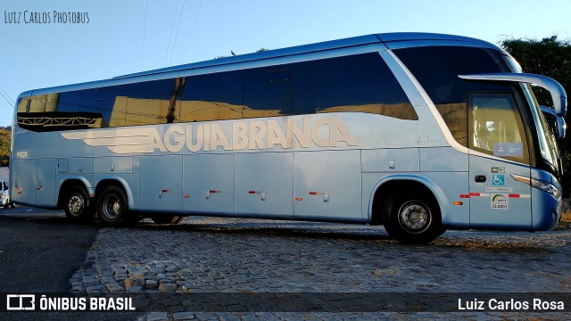 Viação Águia Branca 14011 na cidade de Juiz de Fora, Minas Gerais, Brasil, por Luiz Carlos Rosa. ID da foto: 9170108.