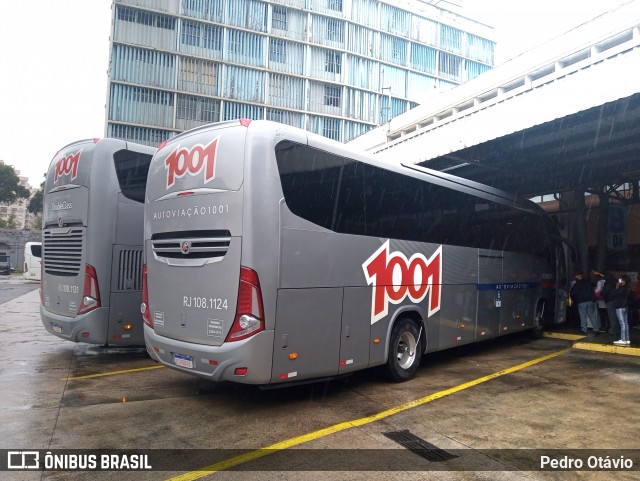 Auto Viação 1001 RJ 108.1124 na cidade de Niterói, Rio de Janeiro, Brasil, por Pedro Otávio. Número da foto: #9168081.