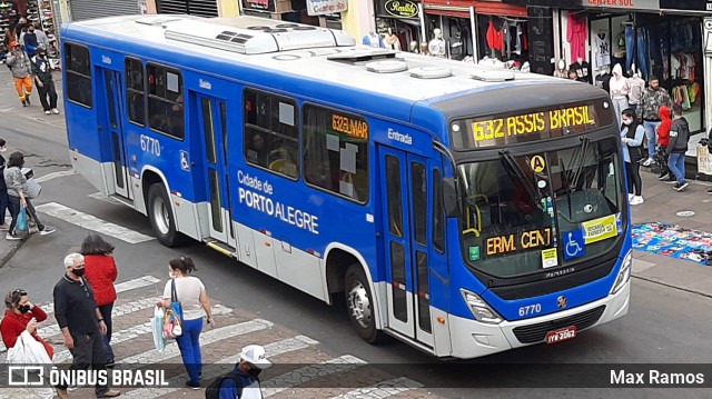 SOPAL - Sociedade de Ônibus Porto-Alegrense Ltda. 6770 na cidade de Porto Alegre, Rio Grande do Sul, Brasil, por Max Ramos. Número da foto: #9170158.