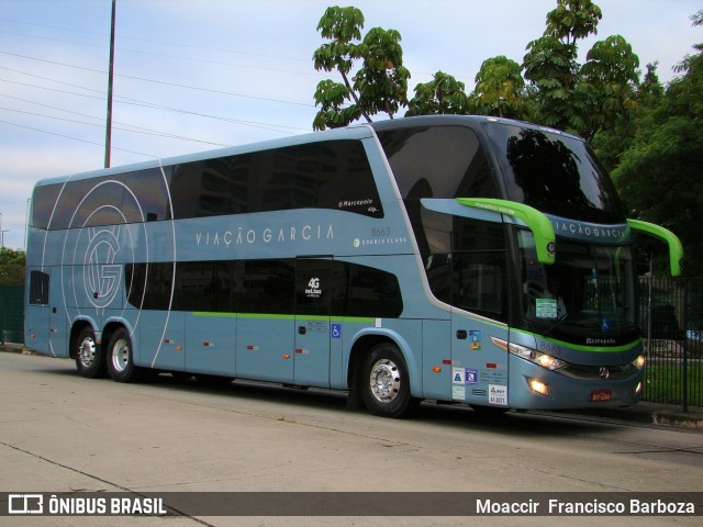 Viação Garcia 8663 na cidade de São Paulo, São Paulo, Brasil, por Moaccir  Francisco Barboza. Número da foto: #9169377.