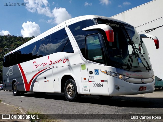 Paraibuna Transportes 22004 na cidade de Juiz de Fora, Minas Gerais, Brasil, por Luiz Carlos Rosa. Número da foto: #9169945.
