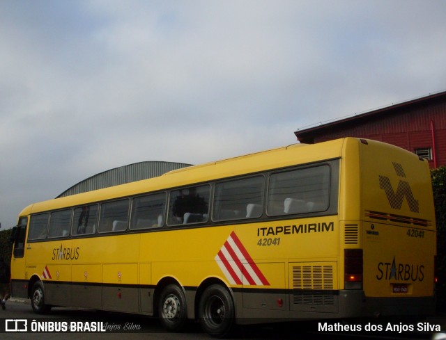 Viação Itapemirim 42041 na cidade de São Paulo, São Paulo, Brasil, por Matheus dos Anjos Silva. ID da foto: 9169287.