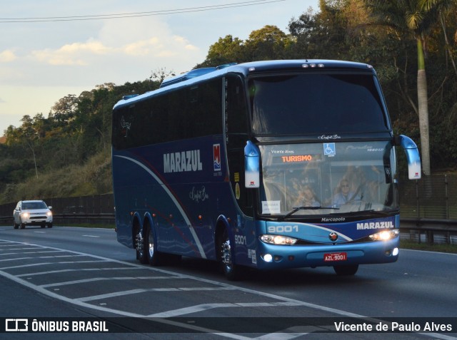 Marazul Turismo 9001 na cidade de Santa Isabel, São Paulo, Brasil, por Vicente de Paulo Alves. Número da foto: #9168780.