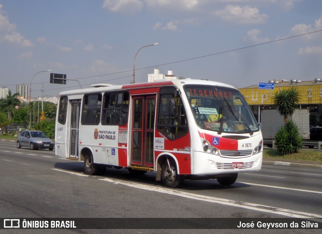 Allibus Transportes 4 5675 na cidade de São Paulo, São Paulo, Brasil, por José Geyvson da Silva. Número da foto: #9169254.