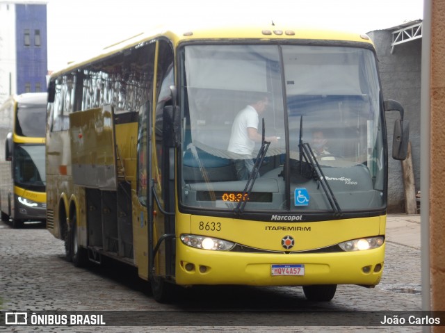 Viação Itapemirim 8633 na cidade de Fortaleza, Ceará, Brasil, por João Carlos. ID da foto: 9168593.