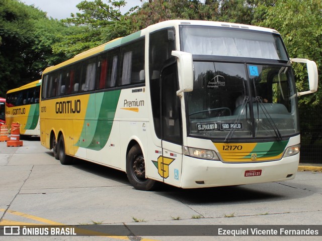 Empresa Gontijo de Transportes 12170 na cidade de São Paulo, São Paulo, Brasil, por Ezequiel Vicente Fernandes. Número da foto: #9171566.