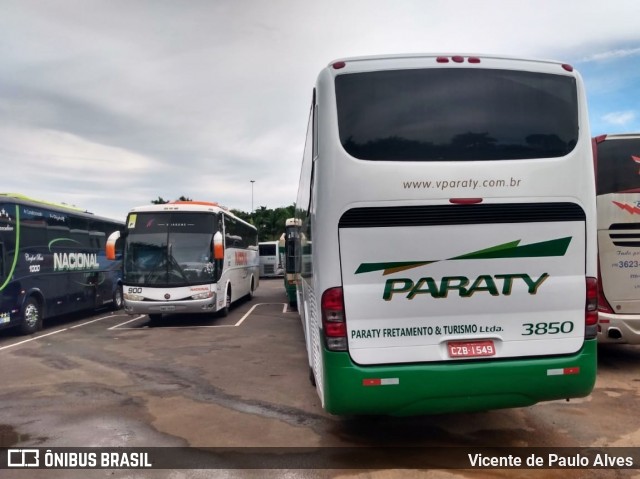 Viação Paraty 3850 na cidade de Olímpia, São Paulo, Brasil, por Vicente de Paulo Alves. ID da foto: 9173470.