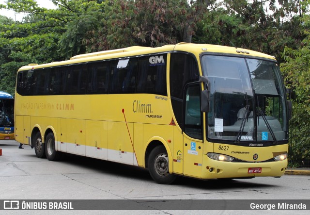 Viação Itapemirim 8627 na cidade de São Paulo, São Paulo, Brasil, por George Miranda. ID da foto: 9171085.